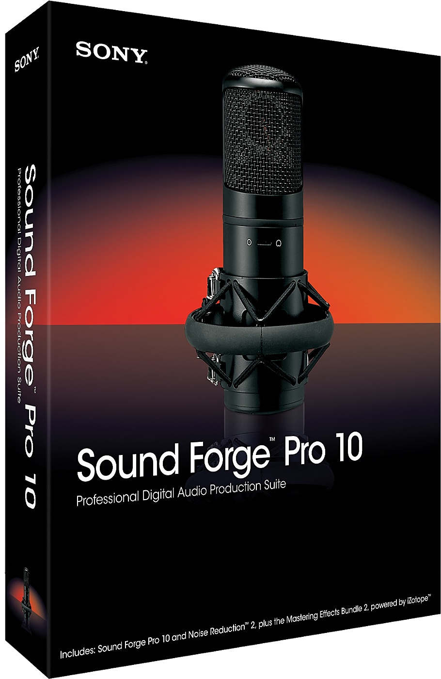 Sound Forge Pro + Noise Reduction + Dolby Digital.